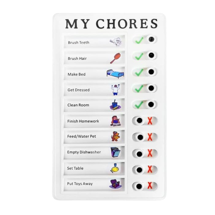 portable my chores home note board management planning memo boards reminding time.