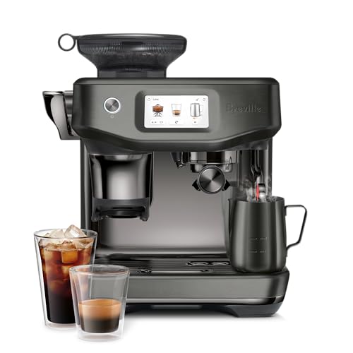 Image of Breville Barista Touch Impress with Cold Extraction Espresso Machine BES881NRE, Metallics, Noir