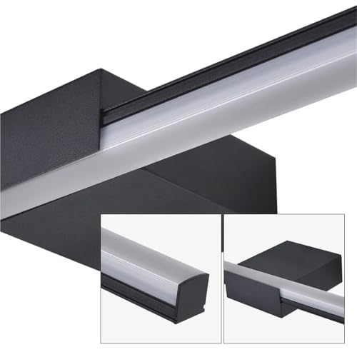 Aplique de pared LED de 55cm para iluminar tu sala de estar con estilo moderno blanco 6
