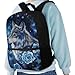 Luarisgur Rose Wolf Girls Backpacks Ages 8-10 Flowers School Bookbag for Teen Kids Children Schoolbag Fashion Book Bag for Primary Elementary Middle School Student Daypack