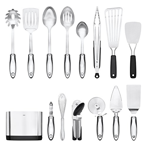Oxo Steel 15 Piece Utensil Set #TOP1