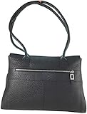  VOi Reißverschlußtasche 21935 Rindsleder Damen: Farbe: Schwarz