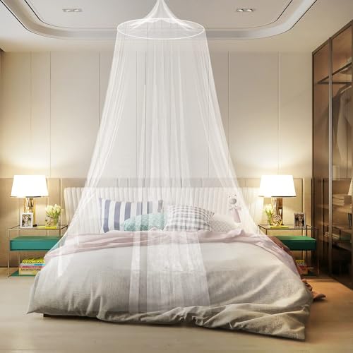 Fabu Mosquitero Grande Universal Con Diseño De Cúpula, Portátil Mosquitose, Para Cama De Matrimonio