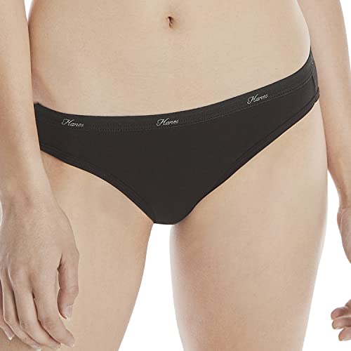 Image of Hanes Women's Underwear Pack, 10-Pack, Full-Coverage Cotton Blend Panties, Moisture-Wicking Underwear for Women