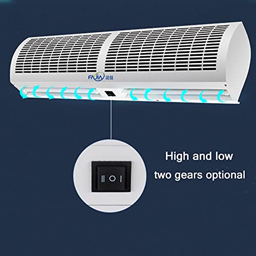 Luchtgordijnmachine Commerciële Geluidsarme Natuurlijke Wind Elektrisch Luchtgordijn Met Afstandsbediening Warmte… - Image 4