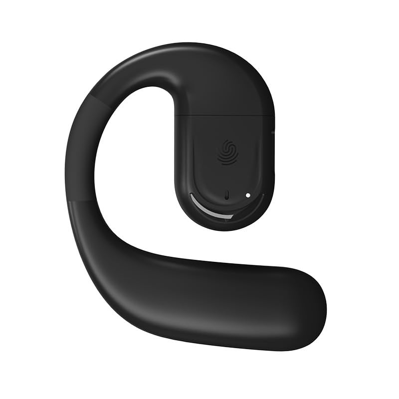 Single Bluetooth 5.4 Phone Earpiece Earbud One Ear Piece 180° Left and Right Ears Open Ear Bud Air Bone Conduction Earbuds Earless Out of Ear Headphones Wireless Headsets with Microphone Earhook-image-36