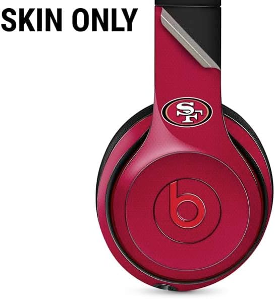 Skinit Decal Audio Skin Compatible with Beats Solo 3 Wireless - Officially Licensed NFL San Francisco 49ers Zone Block Design