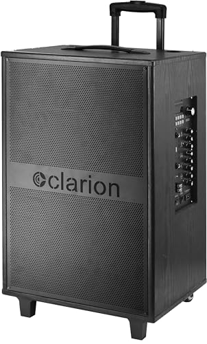 Image of Clarion JM-Clara 12 Trolley 90 W Bluetooth Party Speaker (Black, Mono Channel)