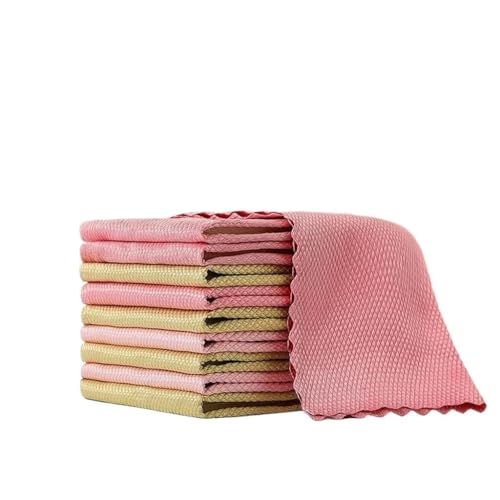 Asciugatura veloce asciugamani da cucina in fibra Multicolor Kitchen Dishcloth 5/10 pcs 25x25cm(5pcs)