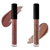 Charlotte Cook Cosmetics Clean Liquid Lipstick & Lip Gloss Combo | Natural, Cruelty Free, Non-GMO, N