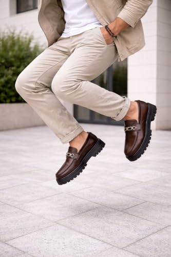 Image of KASTAVA KS 105 Ultra Comfort Breathable Cushioned Insole Slip-On | Lightweight Everyday Casual Loafers for Men