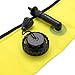 Bloepum 2X 1M Scuba Diving Inflatable SMB Signal Marker Buoy Visibility Float Signal Tube Sausage,Yellow