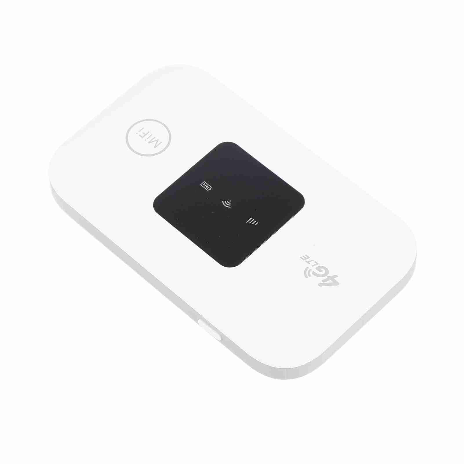 Cuifati Routeur WiFi 4G avec Vitesse de 150 Mbps, Emplacement pour Carte SIM, Prise en Charge de 10 Appareils, Batterie 2100 MAh pour Le Bureau, Les Voyages et la Maison