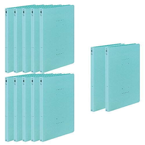 コクヨ ファイル フラットファイル NEOS A4 12冊 ターコイズブルー フ-NE10BX12