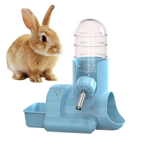 Botella de agua de jerbo sin goteo para chinchilla con jaula limpia 8