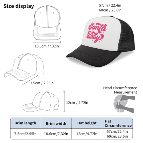 Santa Baby' Golf Hats Outdoor Cap for Grandpa4