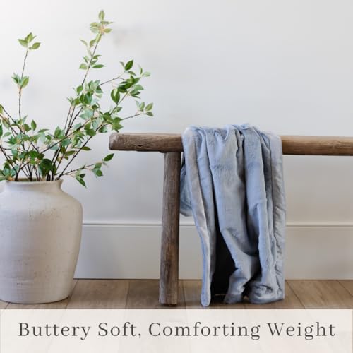 Image of Saranoni Receiving Blankets for Babies Super Soft Boutique Quality Lush Luxury Baby Blanket (Storm Cloud, Receiving Blanket 40 inch x 30 inch)