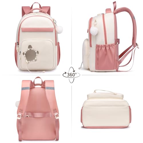 Image of ZUBOND Girls Backpack for School, Big Student School Backpack for Teens, College High School Bookbag