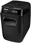 Déchiqueteuse Fellowes AutoMax 150C à coupe croisée de 150 feuilles avec protection contre les bourrages pour déchiquetage sans effort (4680001), noir
