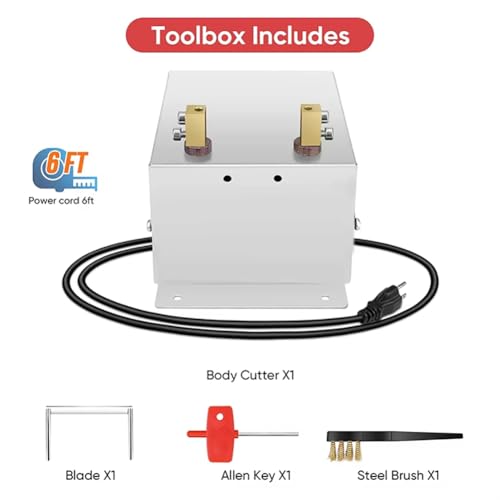Lame thermique de couteau chaud 60W pour coupe nette sans effilocher