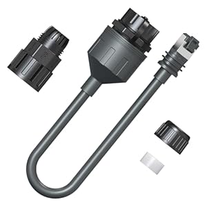 Starlink Gen 3 / Starlink Mini Ethernet-adapter RJ45, eenvoudige installatie waterdichte Starlink kabel RJ45-aansluitingen voor Starlink Gen 3 / Starlink Mini