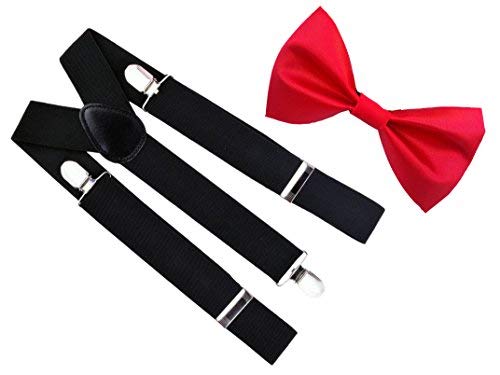 unisex multi coloured elastic suspender-image-9