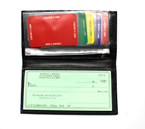 Fire Fighter Embossed Leather Checkbook4