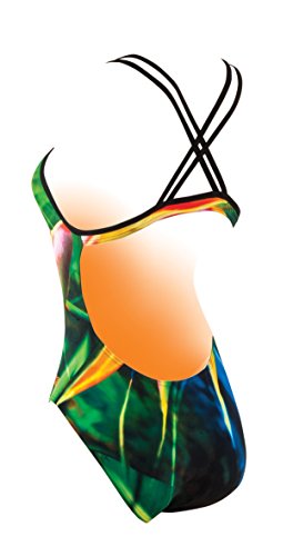 Zoggs Prey Twin Back Retro Donna