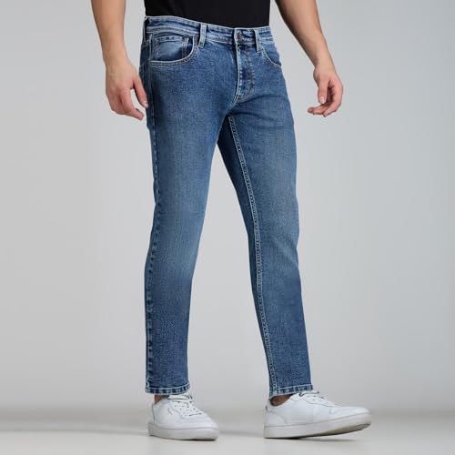 Image of Pepe Jeans Men's Jeans | Slim Fit | Mid Rise | Stretchable