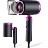 ドライヤー VIdobole ヘアドライヤー 20S速乾 大風量 2億高濃度マイナスイオン ドライヤー 人気 ランキング 自社開発高速モーター搭載 恒温ヘアケア 髪質改善 優しい温風手に熱くない設計 過熱保護 マグネット式ノズル付き 小型 折り畳み 携帯ドライヤ 軽量 静音 家庭用/旅行用/プロ用/プレゼント PSE認証済み