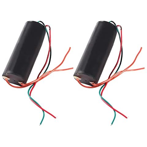 AEDIKO 2pcs High Voltage Generator DC 3V-6V to 400KV 400000V Boost Step-up Power Module High Voltage Generator High Voltage Transformer Cover
