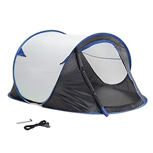 JEMIDI tweepersoons pop-up tent – Opgooitent, werptent voor 2 personen – Ideaal als festivaltent of kampeertent – Verschillende kleuren