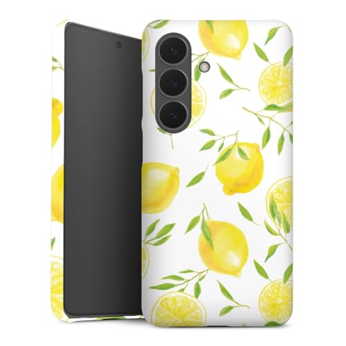 Coque Samsung S26 évitez les rayures étui silicone motifs citrons