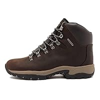 Peter Storm Men's Snowdon II Walking Boots with High Traction Rubber Sole & Cushioned Footbed, Durable Leather (Brown, UK Footwear Size System, Adult, Men, Numeric, Medium, 8)