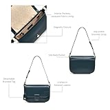 RADLEY London Warwick Avenue Women's Leather Small Flapover Shoulder Bag - Small Size Purse - Women's Shoulder Handbag, Laurel, S - Image 2