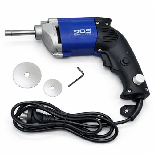 Image of Orthopaedic Heavy Aluminum Plaster Cutter Machine | Manual Cast Cutting Tool with 2 Stainless Steel Blades | Durable Cap Handle for Hospitals, Clinics & Medical Use