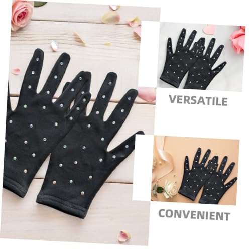 FAVOMOTO Figure Skating Stage Gloves Ice Skating Performance Glove Skating Gloves Ice Skating Dance Gloves Figure3