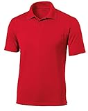 DRI-Equip Mens Moisture Wicking Micropique Golf Polos in Regular, Big & Tall