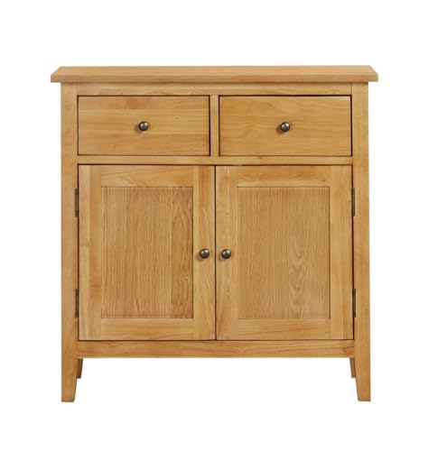 Hallowood Furniture Aston,Aparador Pequeño Con 2 Cajones Y Armario,Armario De Almacenamiento Para Dormitorio Y Sala De Estar,Cómoda De Almacenamiento Amplia Hallowood Furniture Aston,Aparador Pequeño Con 2 Cajones Y Armario,Armario De Almacenamiento Para Dormitorio Y Sala De Estar,Cómoda De Almacenamiento Amplia