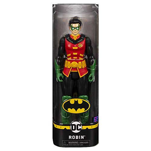 Batman - Robin, Personaggio da 30 cm Articolato, dai 3 Anni - 6056692