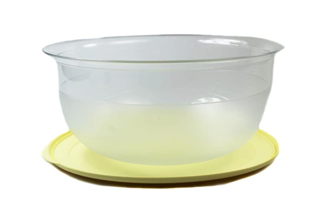 Tupperware Tafelperle 6,0L Hellgelb OHNE Rand Maxi Classic Royal Servieren