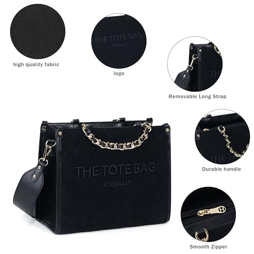 Image of Chinllo Tote Bag for Women Top Handle Satchel Purse and Handbags with Shoulder Strap