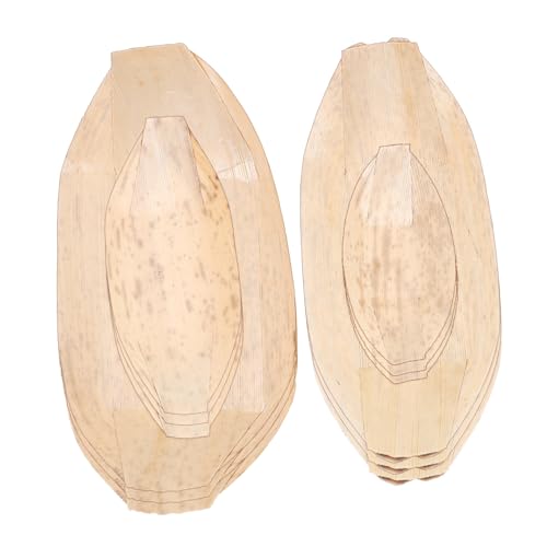 Platos desechables forma barco para sushi x40 miniatura 7