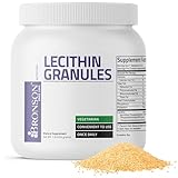 Bronson Lecithin Granules (Powder) 7500 MG, 1 Lbs (454 Grams, or 16 Ounces)