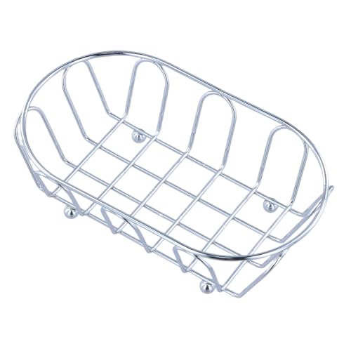 Imagen de Daleweo Cesta de Alambre Ovalada de Acero Inoxidable