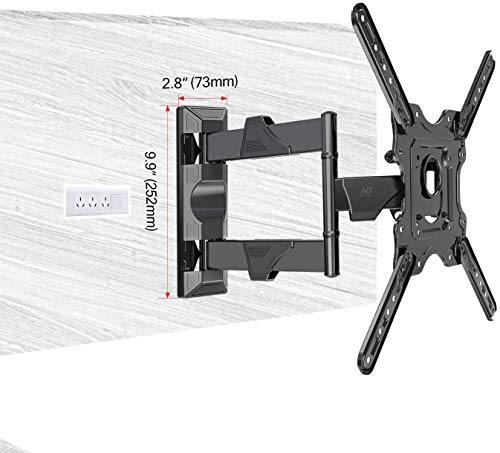 Image of Model P4-NB 6 Way Swivel Tilt TV Wall Mount for LCD /LED TV's Upto 32 inch to 55 inch Inch