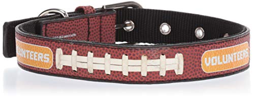 Gamewear NCAA Tennessee Volunteers Classic Leather Medium Football Collar, One Size