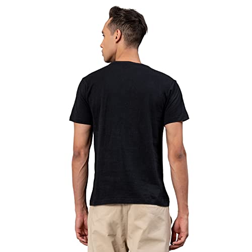 Image of Red Tape Round Neck Men's Cotton T-Shirt | Comfortable & Breathable