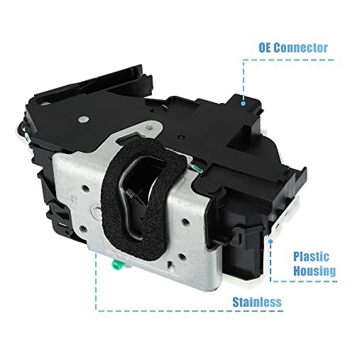 Image of X AUTOHAUX Front Right Side Door Lock Actuator Motor for Ford for Mustang 2010-2014 F-150 2009-2014 Escape 2008-2012 Focus 2008-2012 9L3Z-5421812-A