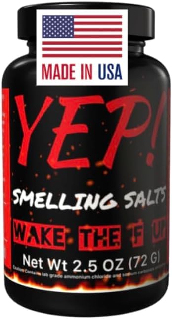 Yep Wake The Faith Up - Proudly Made in America - Small Batch Production Salts Crafted by a Pro Athlete Active in Bodybuilding and Weightlifting - Activate Before Smelling